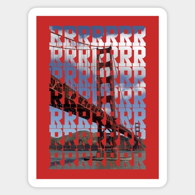 San Francisco 49 Rs Sticker by GloopTrekker